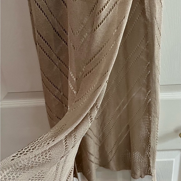 Cupshe NWT Size S Cream Maxi Life On The Beach Cover-Up - Picture 10 of 12